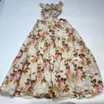 Sea New York Smocked Apron Dress Size M Orange Size M Photo 4