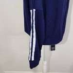 Michael Lauren  Navy Zip-Up Hoodie Sweatshirt Size Medium NWT Revolve Blue Hoodie Photo 3