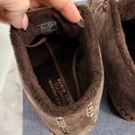 Skechers  Relaxed Fit Women 10 Wide Brown Suede Totem Bikers Fur Lined Cozy Warm Photo 8