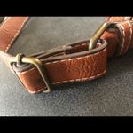 b.o.c. Born Brown Leather Shoulder Bucket Bag Zip Top Large Outer Pocket 10X10 Photo 7