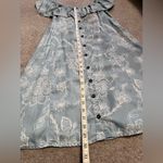 Mudd Blue Floral Off-the-Shoulder Flowy Mini Summer Dress Photo 4