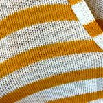 Forever 21 Sweater Marigold Stripe Cardigan Tie Knot Lightweight Womens Oversize Small Photo 4