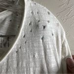 Magnolia Pearl Off White The Dylan Long Sleeve Distressed T-Shirt Maxi Dress Photo 6