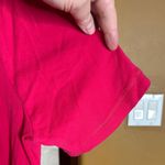 Duluth Trading Co Plus Lightweight Longtail T Short Sleeve Henley Fuchsia Sz XL Pink Photo 3