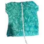 Fresh Produce  Blouse in Green Blue Sz M/L Photo 6