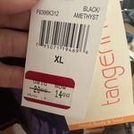 Tangerine  Black and Purple Fern Tank Top Photo 3