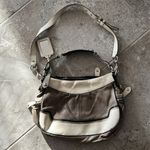 Coach Limited Edition Madison Spectator Cream/Taupe Hobo in Grey/White Bag Photo 2