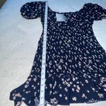 Lila Rose Lily Rose Navy Blue Floral Smocked Dress Size M NWT Photo 8