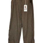 Celebrity Pink Regeneration Trousers Wide Leg Check NWT Size 11 Photo 0