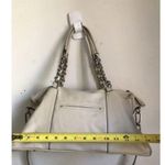 B Makowsky cream leather shoulder bag Photo 2