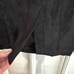 Sag Harbor  Black Faux Suede Sleeveless Cocktail Career Shift Dress Plus Size 18W Photo 4