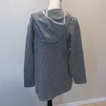 Cabela's Cabela’s grey embroidered feathers double button fleece pullover sweatshirt Photo 6