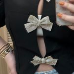 Mabel Velvet Sequin Top Photo 2