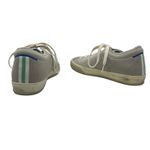 Rothy's Sneakers Lace Up Knit Lowtop Flat Shoes Biscuit Tan Beige US 6 Photo 5