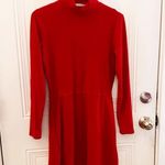 Reformation  Sammi Ribbed Mock Neck Mini Dress XL Photo 6