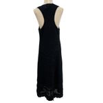 J.Crew  Limited Edition Crochet Maxi Sweater Dress Black Size Large Photo 7