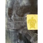 Simply Southern maxi knot shirt dress NWT blue and black tie dye womens xxl Photo 4