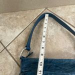 Brighton CHERIE FRENCH BLUE PATENT SHOULDER HANDBAG WITH DUST BAG EUC CHARM Photo 5