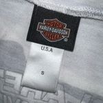 Harley Davidson  cute  gray/ blue/ white camo style T-shirt Photo 8