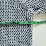 Free People Purple Open Weave Cropped Snowdrift Pullover Top Sweater Size Small Photo 3