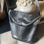 Coach Vintage Black Glove Tanned Leather Bucket Bag No 0660 013 Photo 10