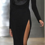 CUSHNIE ET OCHS LONG SLEEVE DRESS FALL 2013 Black Size 0 Photo 1