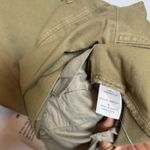 NWT Dark Green Denim Cargo Mini Dress Photo 5