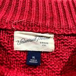 Universal Threads Universal Thread Sweater Womens XL Red Cable Knit Cotton Outdoor Everyday Wear Photo 1