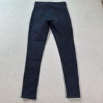 Old Navy  Rockstar Pants Womens 10 29x32 Long Mid Rise Navy Blue Skinny Stretch Photo 1