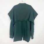 BLANK NYC Women's Green Wrap Cardigan Size M Photo 7