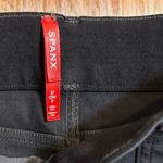 Spanx Stretch Twill Ankle Cargo Pants Washed Black Size Small Photo 7