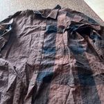 Habitat  plaid button down L Photo 3