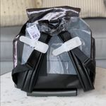 Kendall + Kylie NWT Color block backpack black, and silver Photo 4
