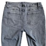 CAbi  Jeans Women's Size 4 High Skinny Gray Vapor Wash Distressed Jeans #3939 Photo 5