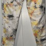 Cato Cropped Tie Dye Leggings w Pockets Orange Yellow Gray Women’s S Small Photo 6