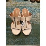 Torrid Zip Front Slip on platform Wedge Tan size 8.5 WW Photo 9