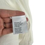 NWT NSF Niara Sz L Women's Short Sleeve Peasant Dress in White Size L Photo 7