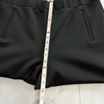 Good American  Scuba Slim HighRise Zip ankle stretch black Pant Size 6- 3XL Photo 7