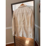 Loft  White Utility Jacket Size Small Photo 5