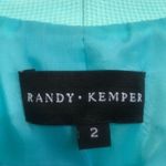 AQUA Randy Kemper  Blue career blazer jacket Women’s Size 2 Work‎ Wear Photo 6