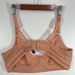 Adore Me Adore‎ Me Lace Bra Unlined Balconette Everyday Support Peach 42D Photo 1