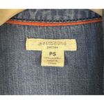 Westbound Shirt Dress Womens Petite Small Chambray Denim Western Cottagecore Photo 1