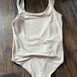 Abercrombie & Fitch Tan tank top bodysuit Photo 0