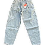 Cider  High Waisted Jean Womens Sz 0 Tapered Ankle Wide Leg New Photo 0