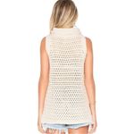 Free People NWT  Northern Lights Vest In Rust Photo 3