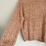 BLANK NYC  Heather Ribbed Knit Crewneck Sweater Size Medium NWT Photo 4
