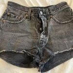 Levi’s 501 Black Shorts Photo 0