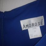 Amorose 14 Lapis Lime Gorgeous Shift Dress Plus Blue Photo 3