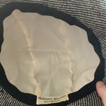 Striped Black and White Fedora Hat Photo 2