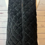 Athleta  Whisper Featherless Lux‎ Vest Full Zip Black 467768 XS Extra Small NWT Photo 0